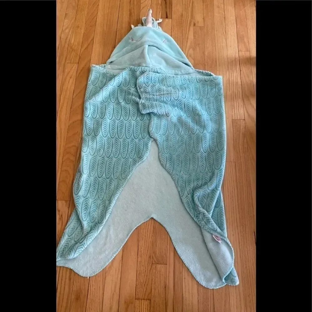JUSTICE GIRLS UNIORN BLANKET WRAP